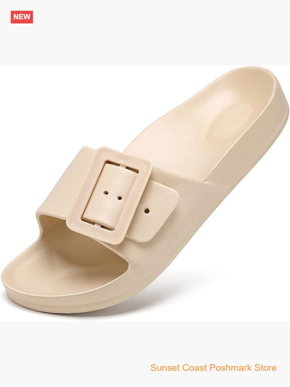 Women's Cloud Slides with Arch Support Pillow Soft Recovery Sandals Lightweight